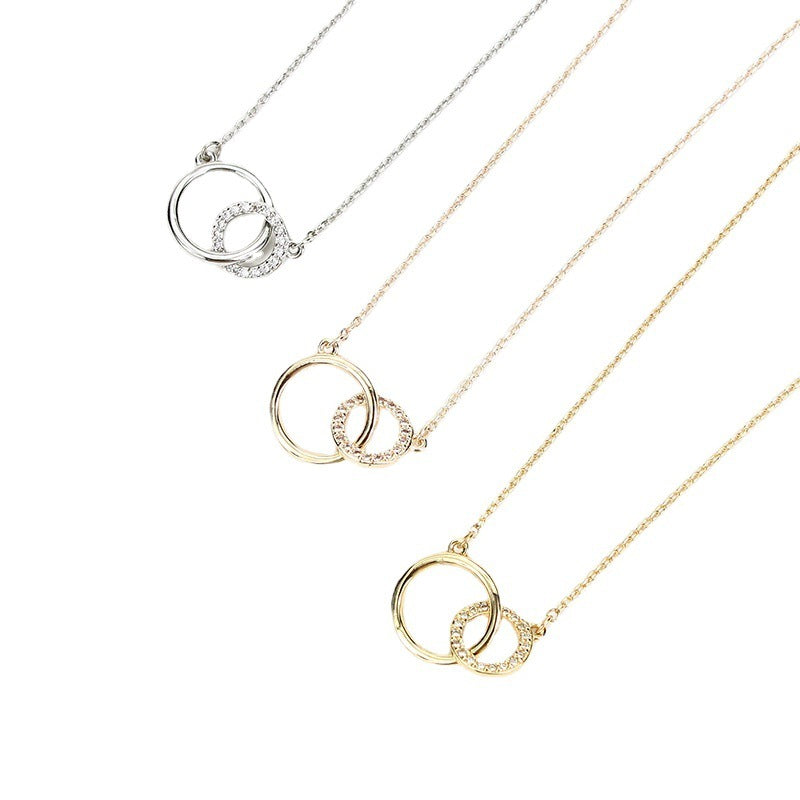 Long Four-leaf Clover Necklace Women Light Luxury Simple
