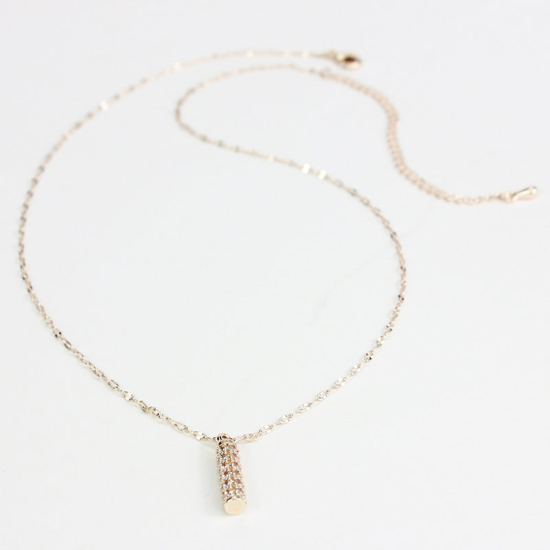 Long Four-leaf Clover Necklace Women Light Luxury Simple