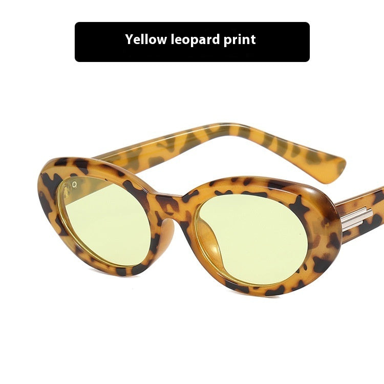 Vintage Small Round Frame High-grade Simple Fashion Sunglasses