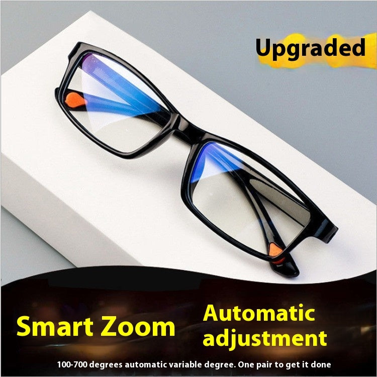 Smart Zoom Anti-blue Light HD Reading Glasses