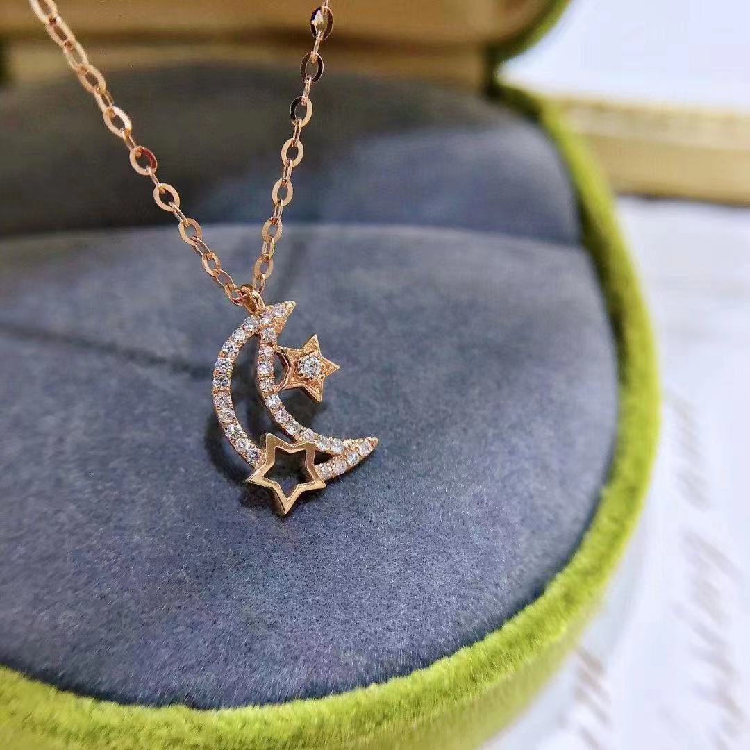 Xingyue Necklace Women Fashion Personality Simple Light Luxury Diamonds