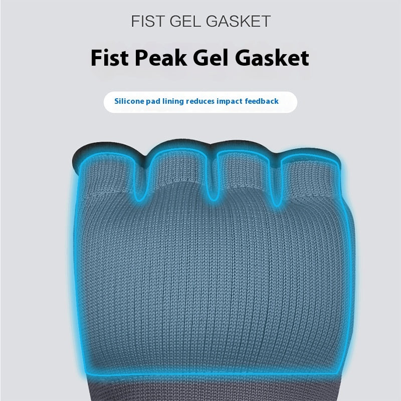 Gel Gloves Half Finger Boxing Gloves Lazy Quick Boxing Bandage Hand Guard Cloth