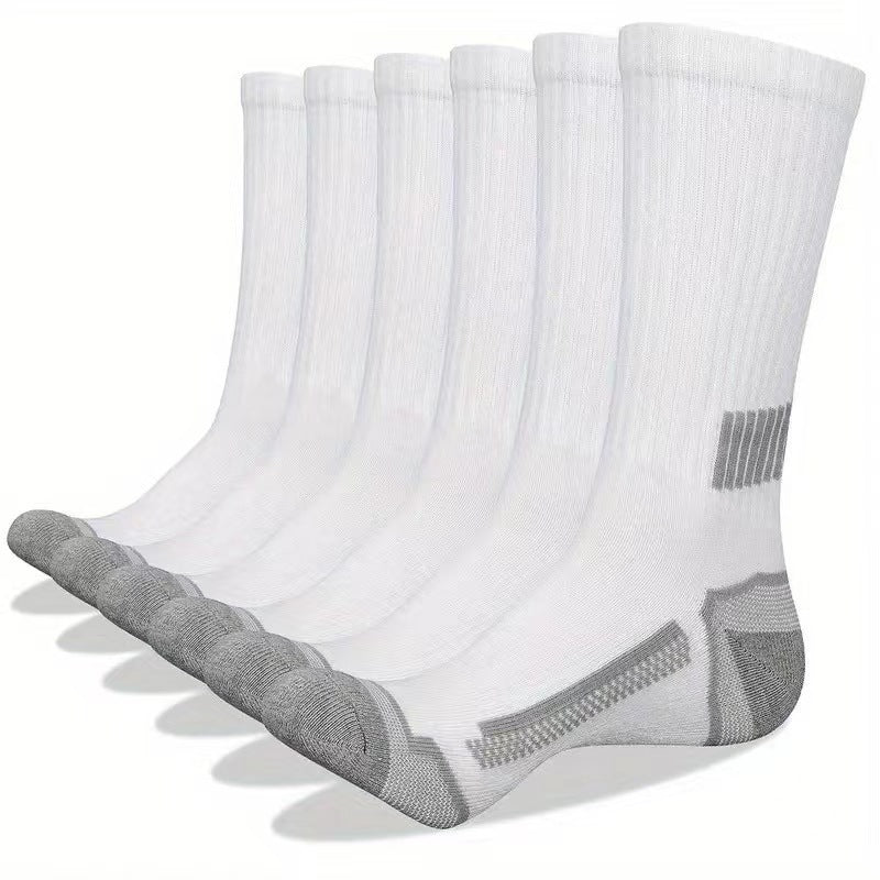 Men's Simple Basketball Mid-calf Socks
