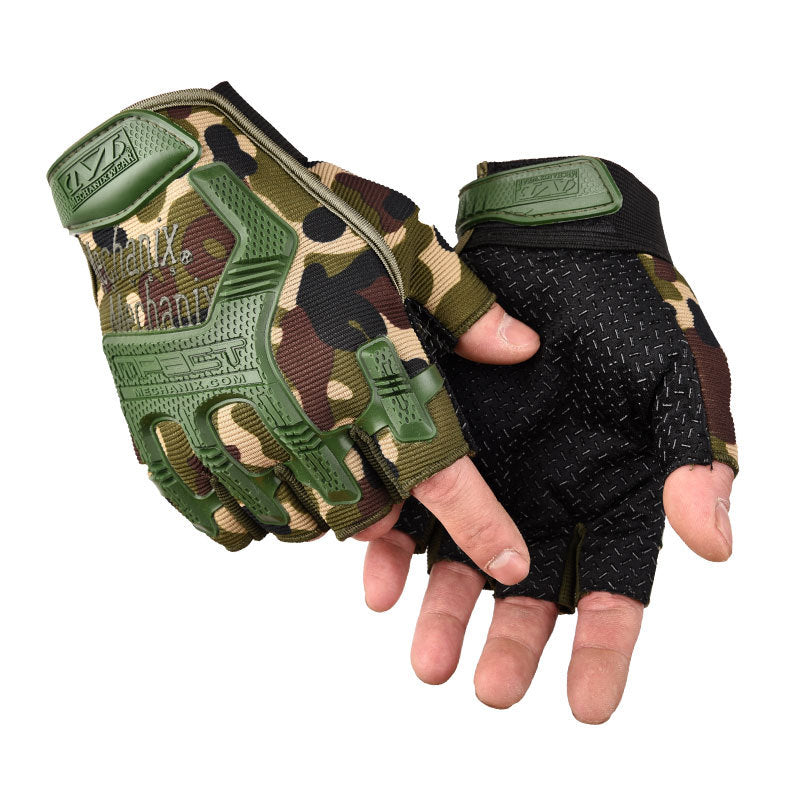 Men's Outdoor Sports Training Fitness Anti-slip Summer Cycling Gloves