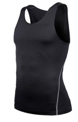 Fitness Short Sleeved Sports Tight Vest