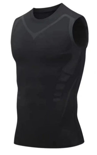 Fitness Short Sleeved Sports Tight Vest