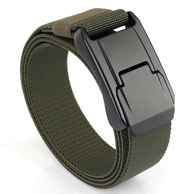 Men's Tactical Belt Casual Weaving Elastic