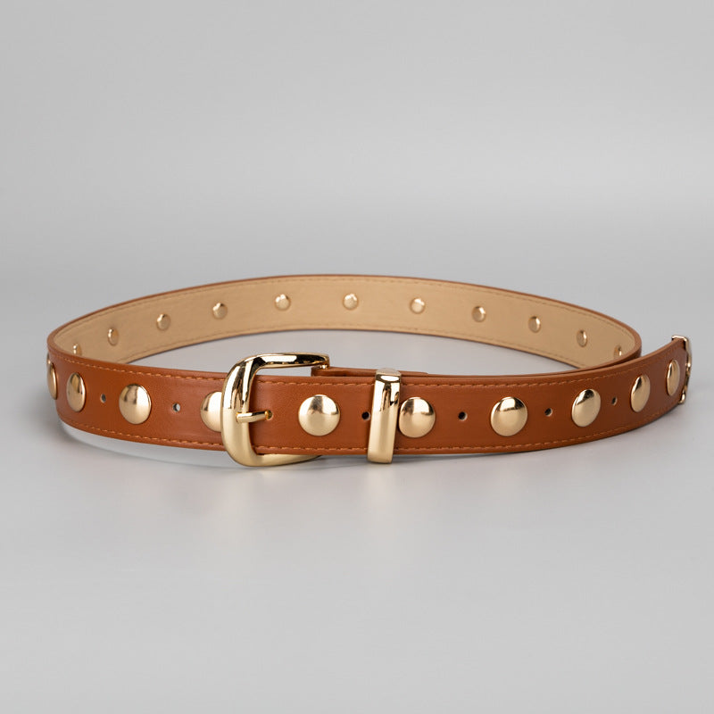 Trendy All-match Women's Jeans Belt Fashion