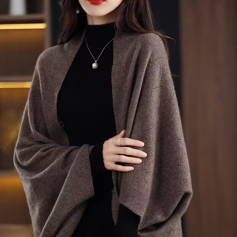 Cashmere Shawl Women's Scarf Coat Loose Shawl Top