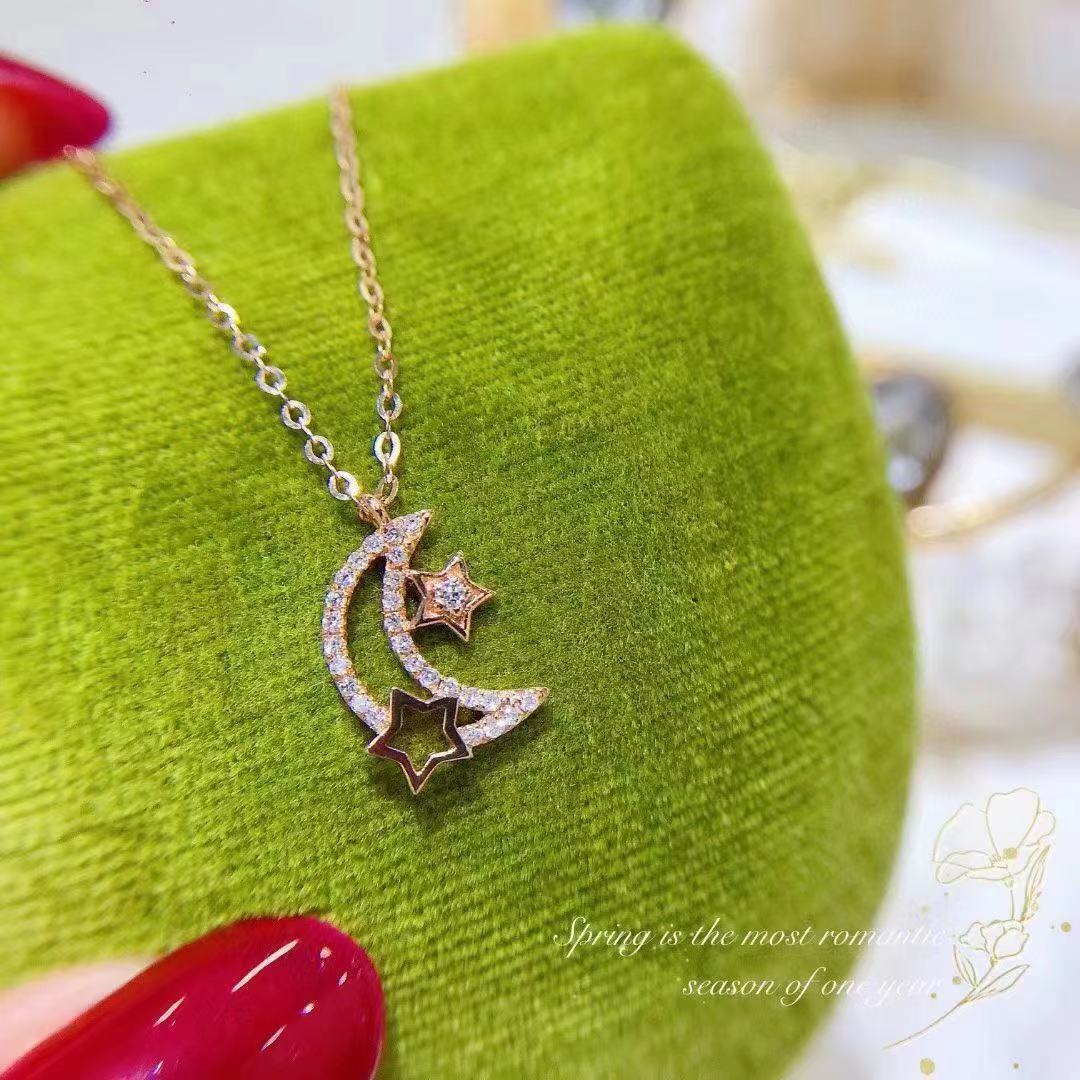 Xingyue Necklace Women Fashion Personality Simple Light Luxury Diamonds