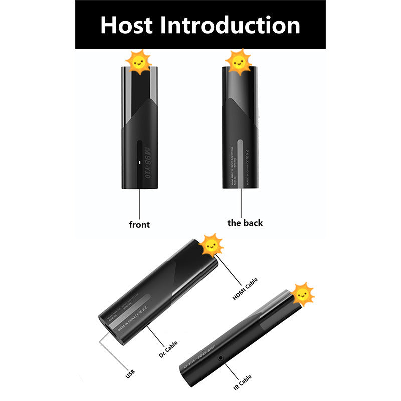 Foreign Trade M98 Y10 Set-top Box H618 4K HD TV Box Tvbox Android 13ATV Network Player