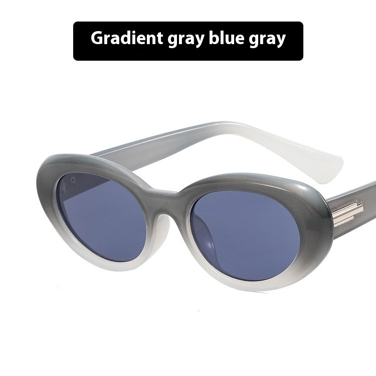 Vintage Small Round Frame High-grade Simple Fashion Sunglasses