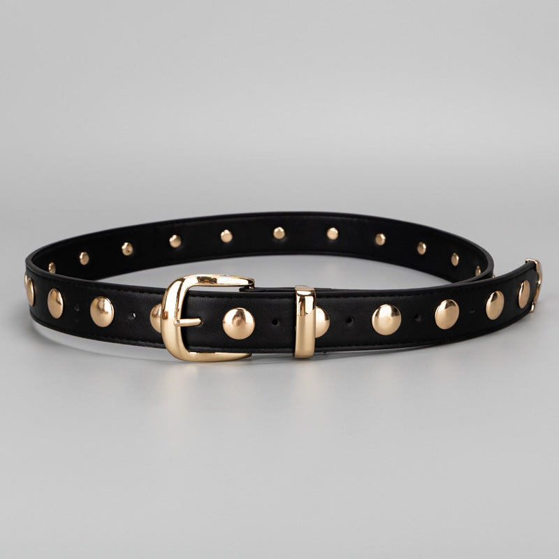 Trendy All-match Women's Jeans Belt Fashion