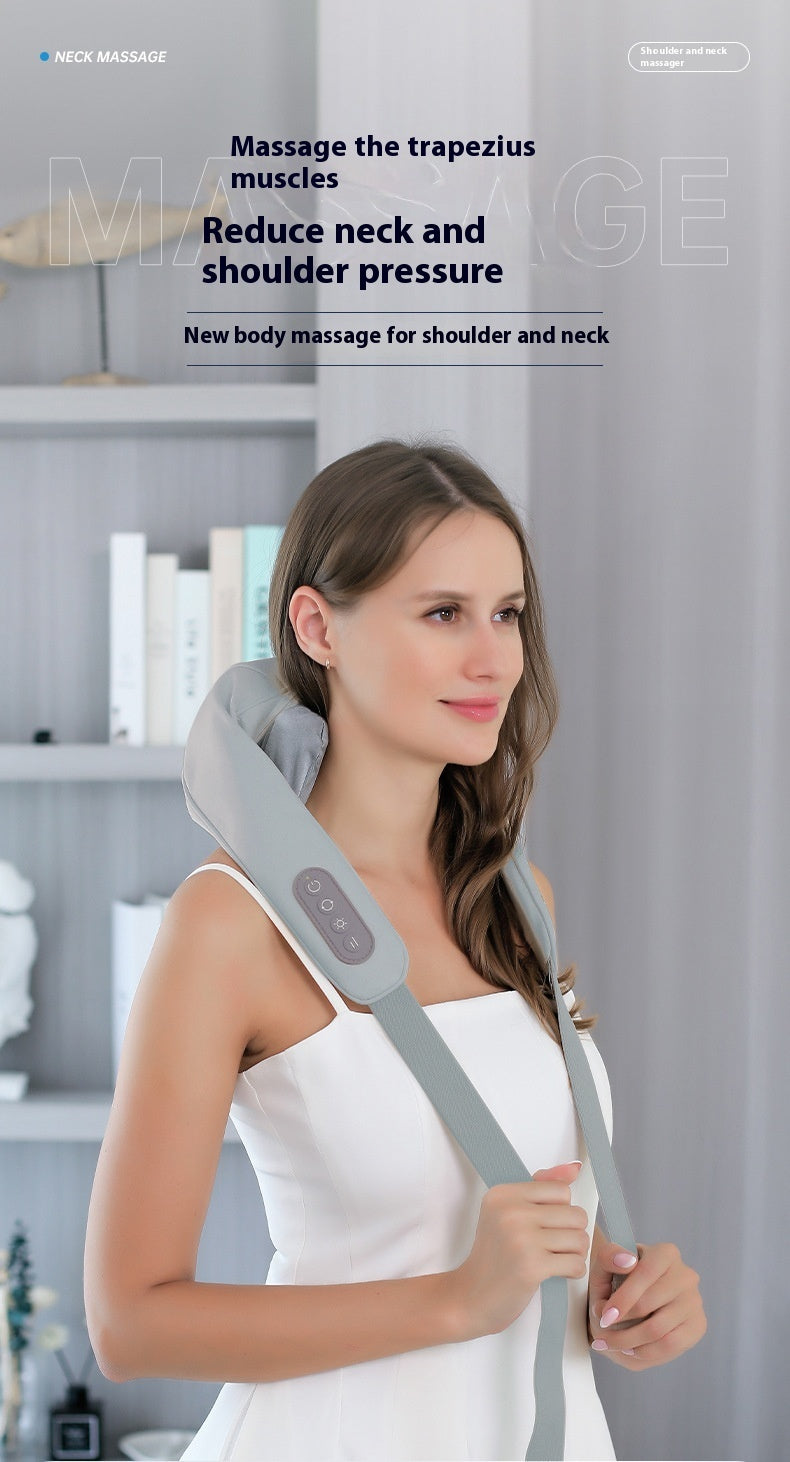 Neck Massager Back Waist Massage Instrument Multifunctional